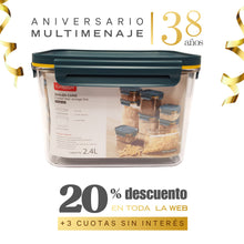 Contenedor Hermético 2,4lt - Cookstyle - Aniversario 38 años