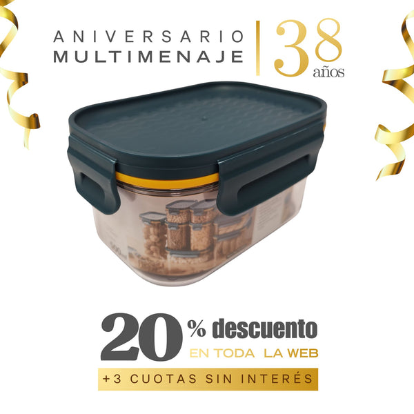 Contenedor Hermético 500ml - Cookstyle - Aniversario 38 años