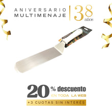 Espátula Inox. 36x7 - Multimenaje - Aniversario 38 años