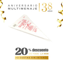 Mangas Desechables 100 - Multimenaje - Aniversario 38 años