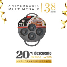 Molde Donas Silicona Reforzado 25,5x2 - Cookstyle - Aniversario 38 años