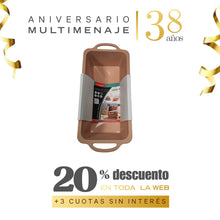 Molde Para Pan De Silicona Reforzado 26x14x6,5 - Multimenaje - Aniversario 38 años
