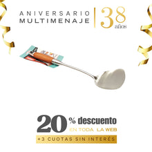 Paleta Lisa Inox. 38,3cm - Cookstyle - Aniversario 38 años