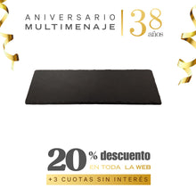 Piedra Pizarra 30x9,7 - Multimenaje - Aniversario 38 años