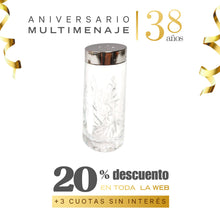 Salero Acrílico 9x4cm - Multimenaje - Aniversario 38 años