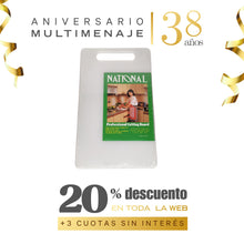 Tabla Blanca 20x23x0,9 - Multimenaje - Aniversario 38 años