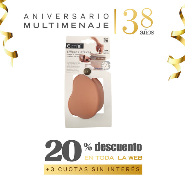 Toma Olla Silicona 6,5x10 - Eotía - Aniversario 38 años