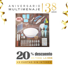 Utensilios Repostería 207 Pzas. - Multimenaje - Aniversario 38 años