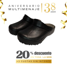 Pantina Negra Plus Antideslizante Talla 35-36 Color Negro - Soft Works - Aniversario 38 años