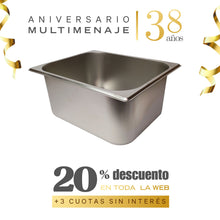 Contenedor Gn 1/2 32,5x26,5x15 - Multimenaje - Aniversario 38 años