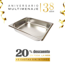 Contenedor Gn 1/2 32,5x26,5x6,5 - Multimenaje - Aniversario 38 años