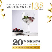 Copa Gin Aperol de Vidrio 640 ml - Vitta - Aniversario 38 años