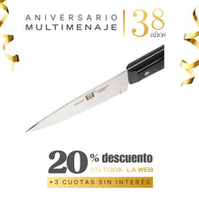 Cuchillo de Cocina 15 cm Acero Inoxidable - Multimenaje - Aniversario 38 años