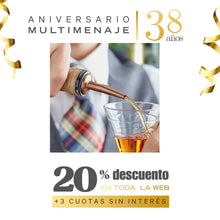 Dosificador De Licor Color Cobre 12cm - Multimenaje - Aniversario 38 años