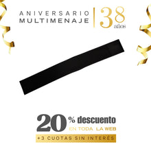 Goma De Bar 60x8cm Negra - Multimenaje - Aniversario 38 años