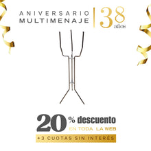 Pedestal Inox. Para Hielera 89x19cm - Multimenaje - Aniversario 38 años
