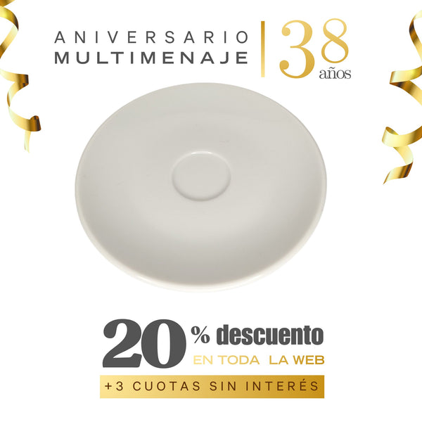 Platillo Espresso Paola - Tramontina - Aniversario 38 años