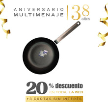 Sartén Aluminio Antiad. 24cm - Multimenaje - Aniversario 38 años