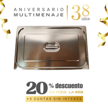 Tapa Contenedor Gn 1/1 53x32,5 - Multimenaje - Aniversario 38 años