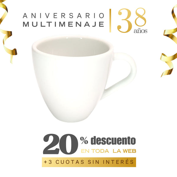 Taza Espresso 95 Ml Paola - Tramontina - Aniversario 38 años