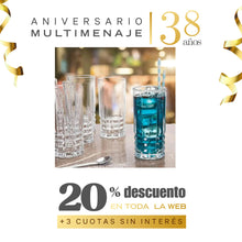 Vaso Alto Rollins 350ml - Multimenaje - Aniversario 38 años