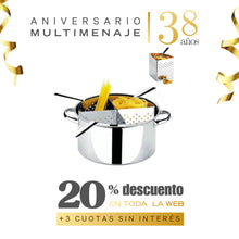 Olla para Pasta Acero Inoxidable 10 L con 4 Cestos Savoy Brinox - Aniversario 38 años